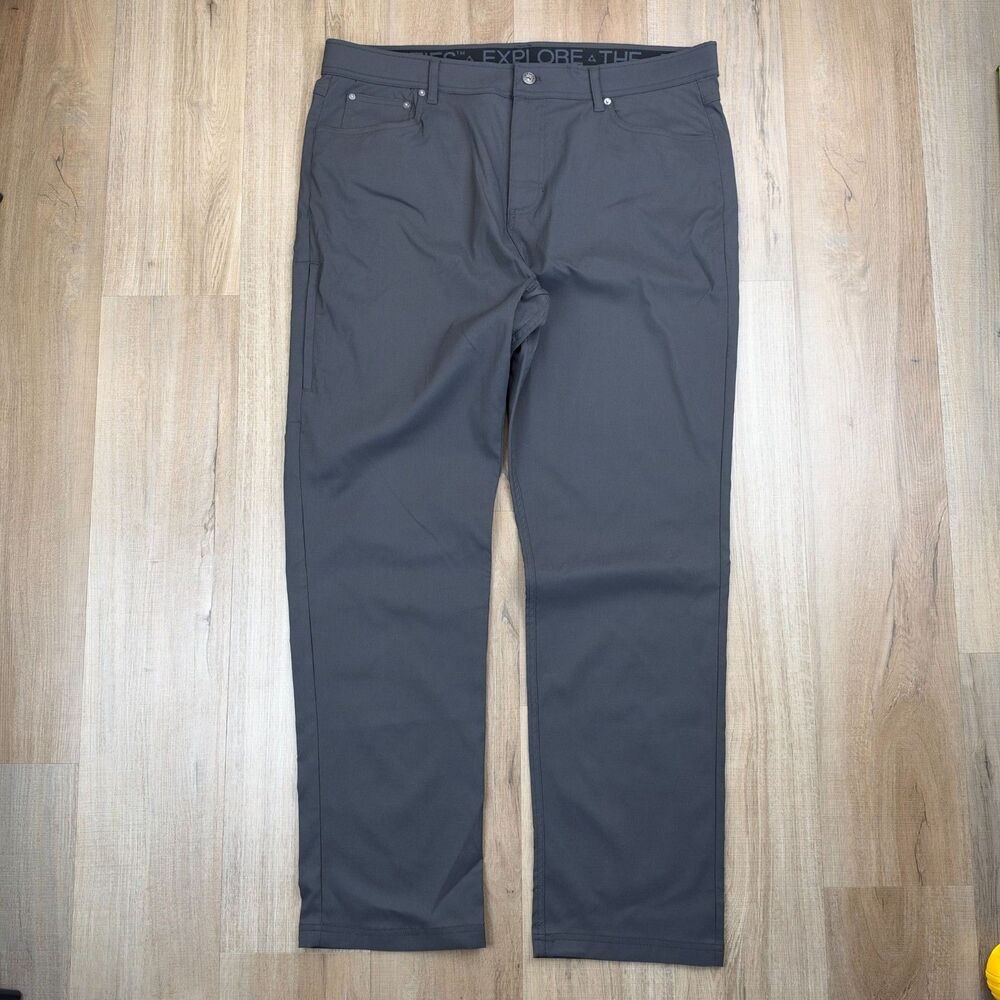 Gerry Men’s 38x34 Venture Lined Gray Outdoor Trousers Pants Bottoms